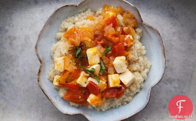 Quinoa con Pomodori e formaggio