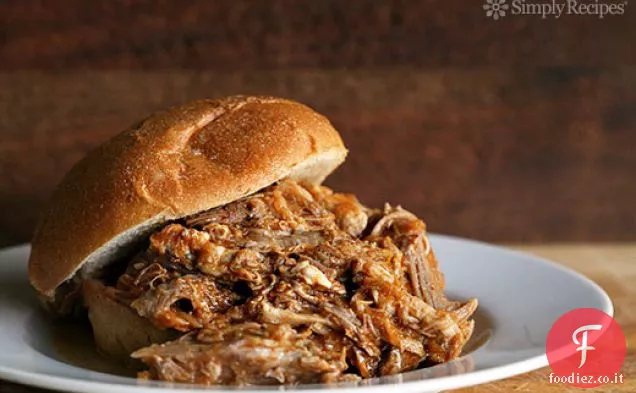 Panino di maiale tirato