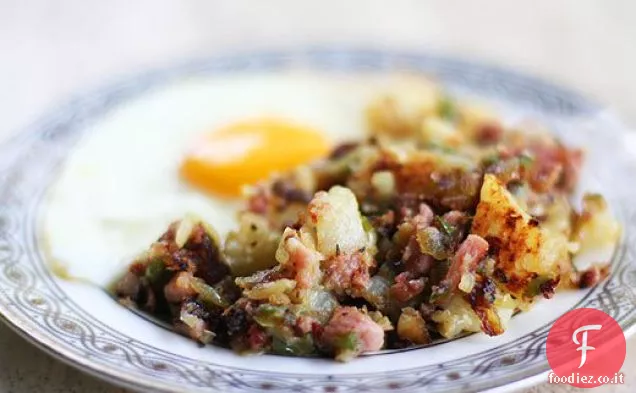 Prosciutto e patate Hash