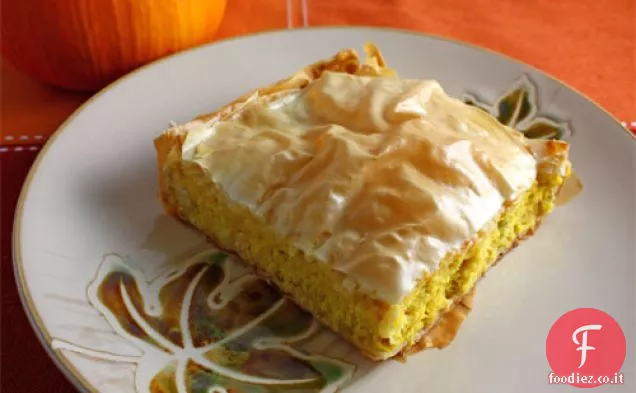 Torta di zucca salata (kolokithopita)