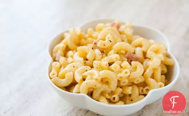Maccheroni e formaggio da forno veloci