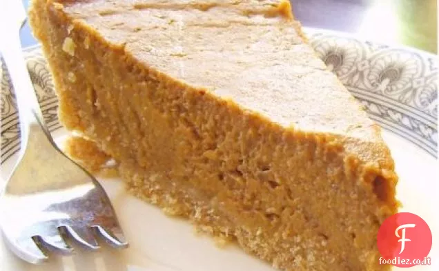 Torta di zucca senza latticini e senza soia