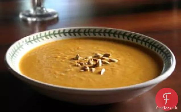 Zuppa di zucca piccante