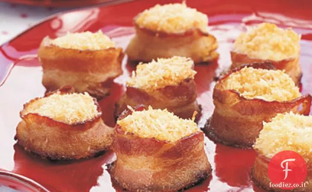 Capesante avvolte nella pancetta