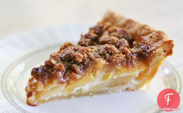Torta di mele panna acida