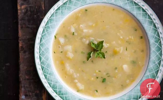 Zuppa di porri di patate