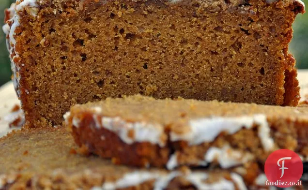 Torta di spezie di zucca maltata con guarnizione di Streusel