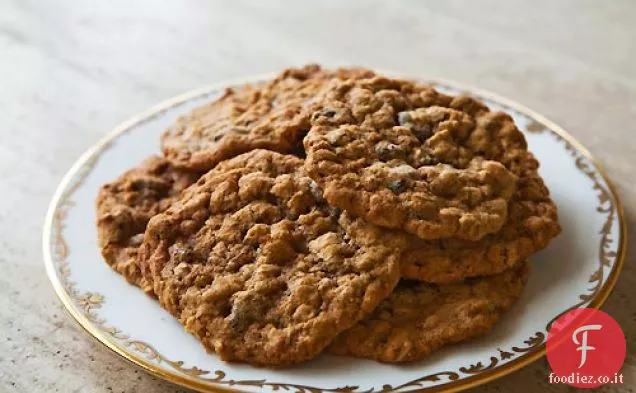 Biscotti all'uvetta di farina d'avena