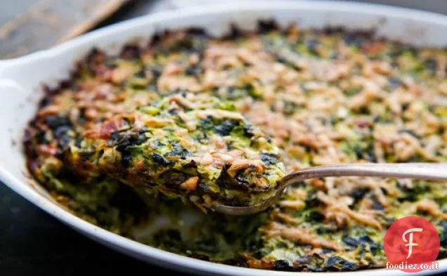 Zucchine e Spinaci gratinati