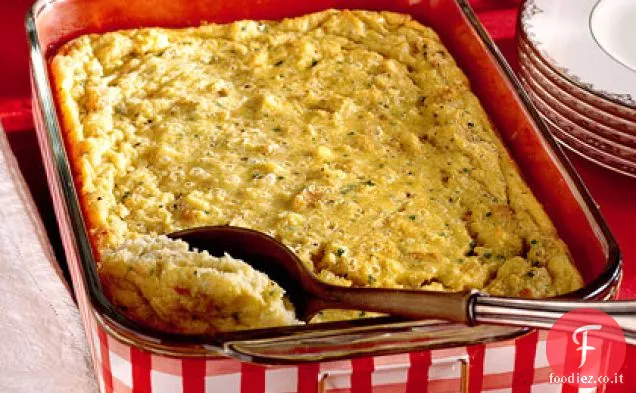 Casseruola di formaggio e uova