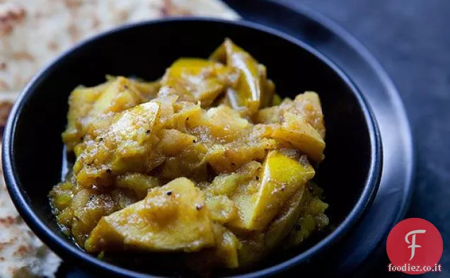 Curry di mele verdi