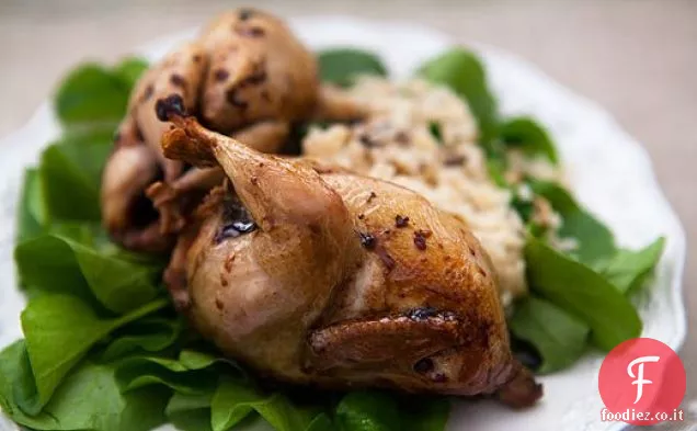 Quaglia Arrosto con Riduzione Balsamica