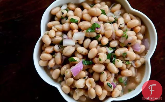 Insalata di fagioli bianchi facile e veloce