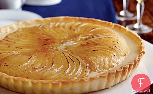 Crostata di Crème Brûlée di Pere tostate