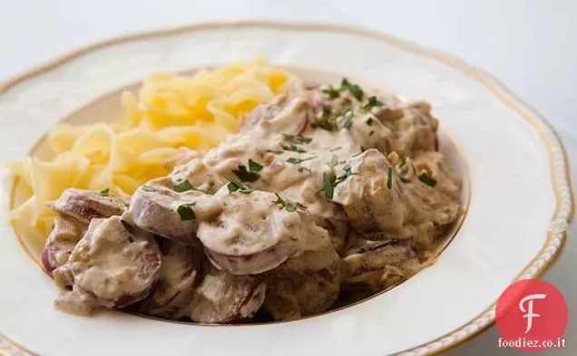 Hot Dog Stroganoff