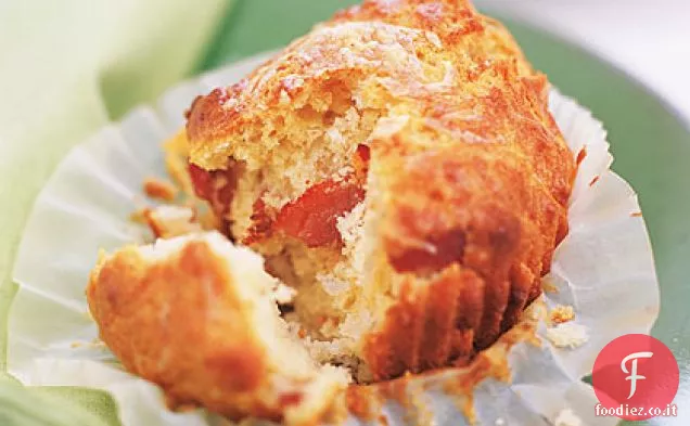 Muffin di pancetta e cheddar