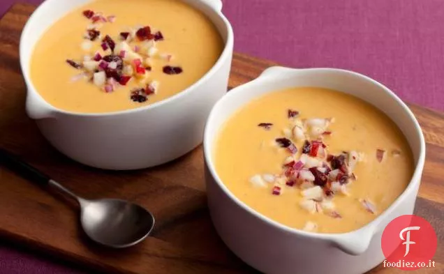 Zuppa di zucca con peperoncino Cran-Gusto di mela