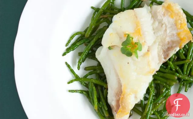 Samphire con salsa al limone e burro