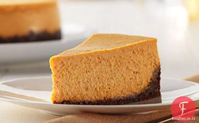 Cheesecake alla zucca speziato