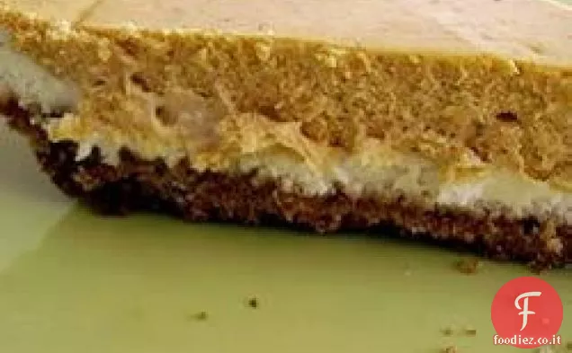 Doppio strato di zucca Cheesecake