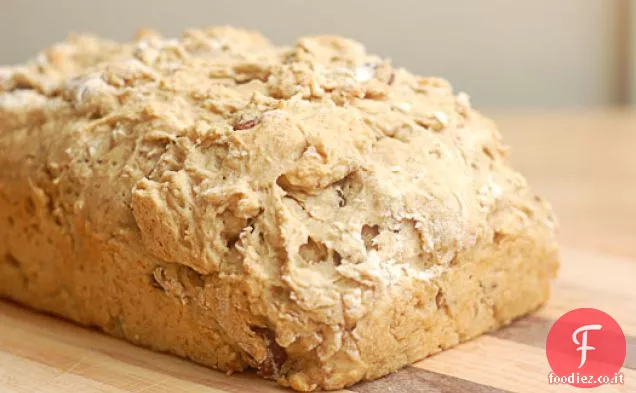 Pane di birra speziato di zucca