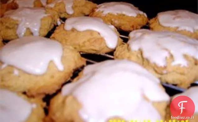 Biscotti di zucca con glassa Penuche