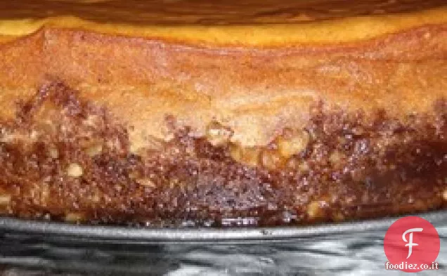 Cheesecake di zucca in una crosta di Gingersnap
