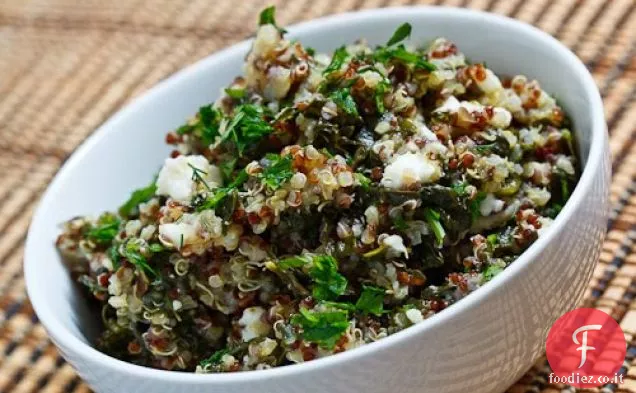 Insalata di spinaci e feta Quinoa