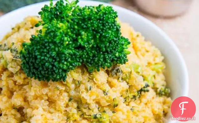 Quinoa di broccoli di formaggio