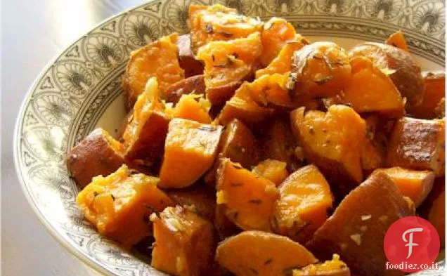 Patate dolci arrostite speziate