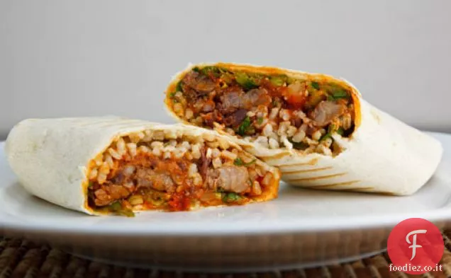 Burrito coreano a costine corte