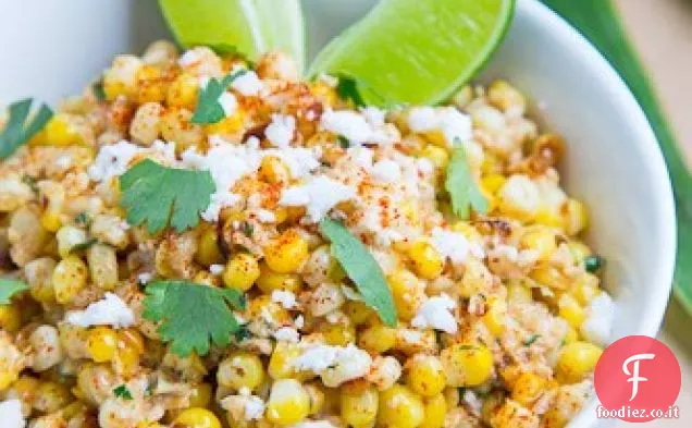 Esquites (insalata di mais messicano)