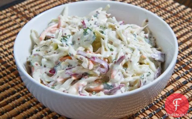 Insalata di cavolo formaggio blu
