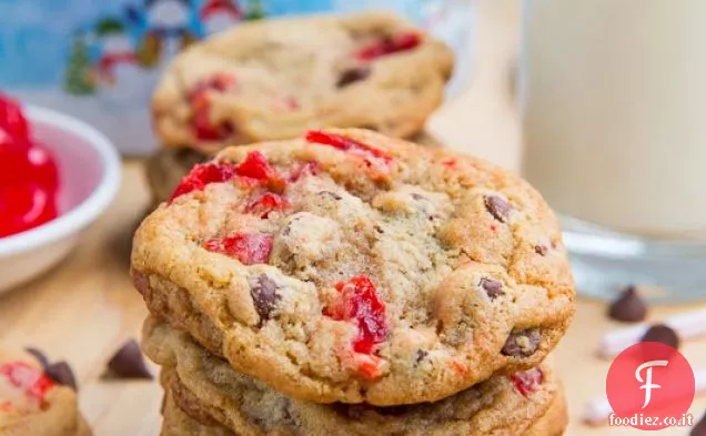 Biscotti al Maraschino con gocce di cioccolato