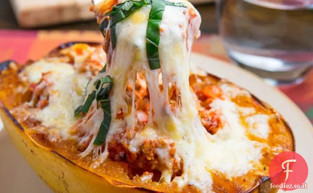 Lasagne ripiene di spaghetti Squash
