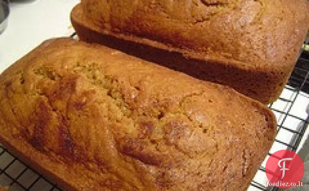 Pane di zucca dolce senza latticini