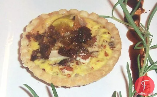 Crostata di Fichi e pancetta al rosmarino