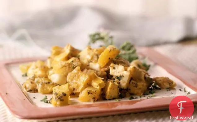 Gratin di zucca e pastinaca