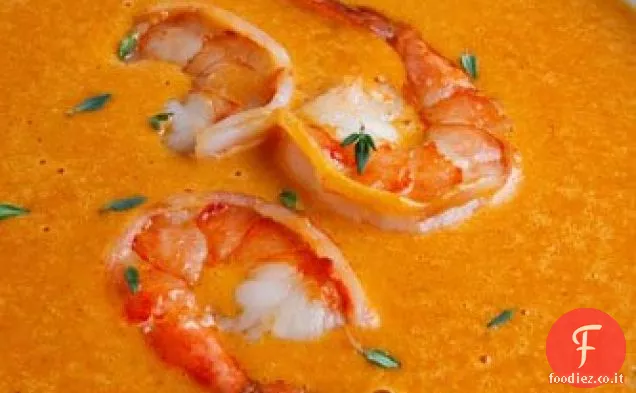 Bisque di gamberetti