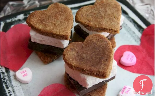 Allergia-Friendly Sweetheart S'mores