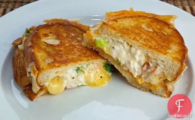 Panino al formaggio alla griglia di aragosta