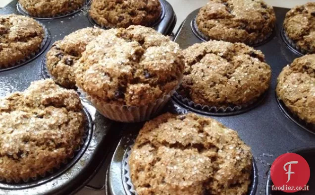 Muffin con chip di banana Moka senza glutine