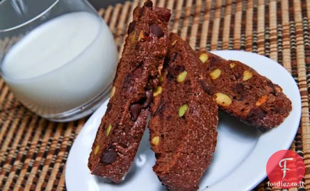 Biscotti al Cioccolato e Pistacchio