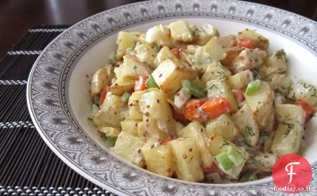 Insalata di patate arrosto cremosa