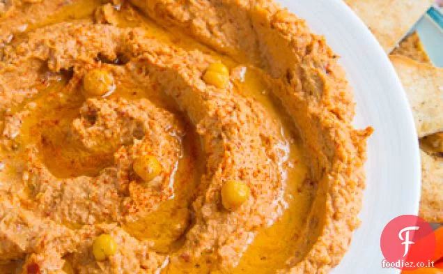 Hummus di pomodoro essiccato al sole