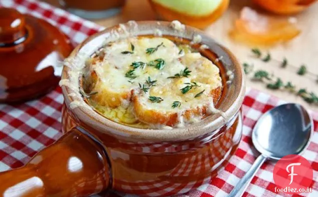 Mela Zuppa di cipolle francese