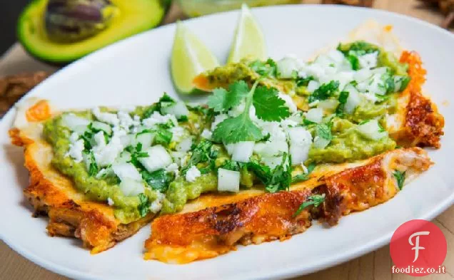 Maiale Tinga Quesadillas