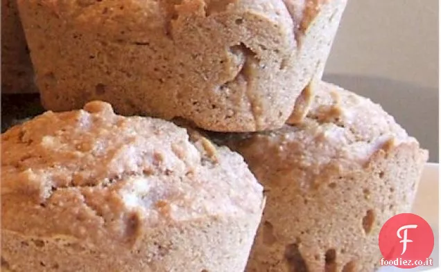 Muffin di cachi vegani integrali