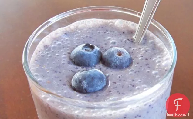 Colazione Banana Mirtillo Frullato