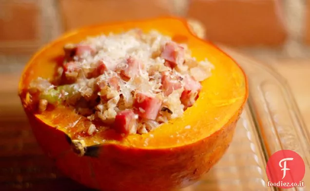 Zucca ripiena facile e deliziosa